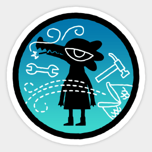 Night In The Woods Bea Sticker